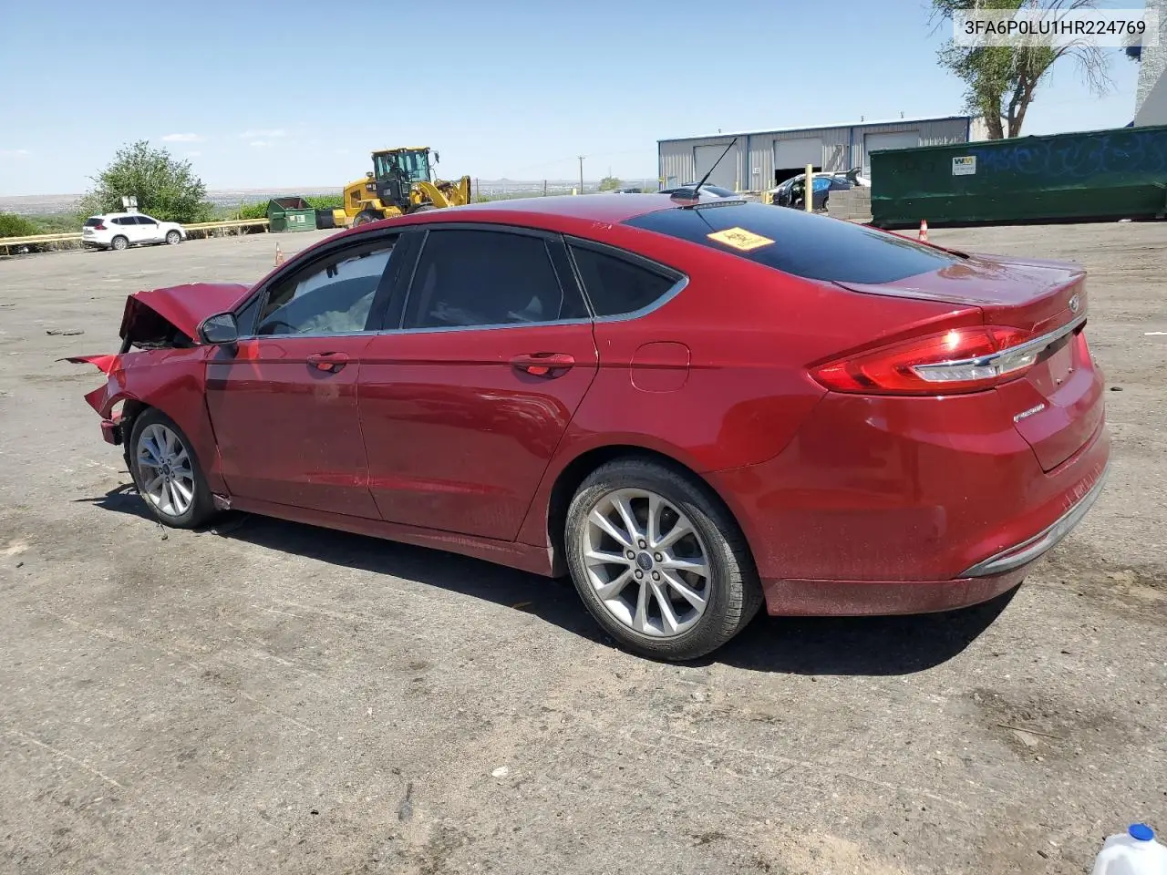 2017 Ford Fusion Se Hybrid VIN: 3FA6P0LU1HR224769 Lot: 56499155