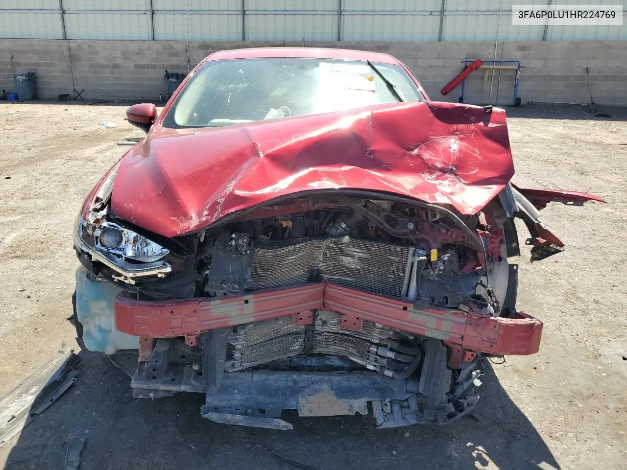 2017 Ford Fusion Se Hybrid VIN: 3FA6P0LU1HR224769 Lot: 56499155