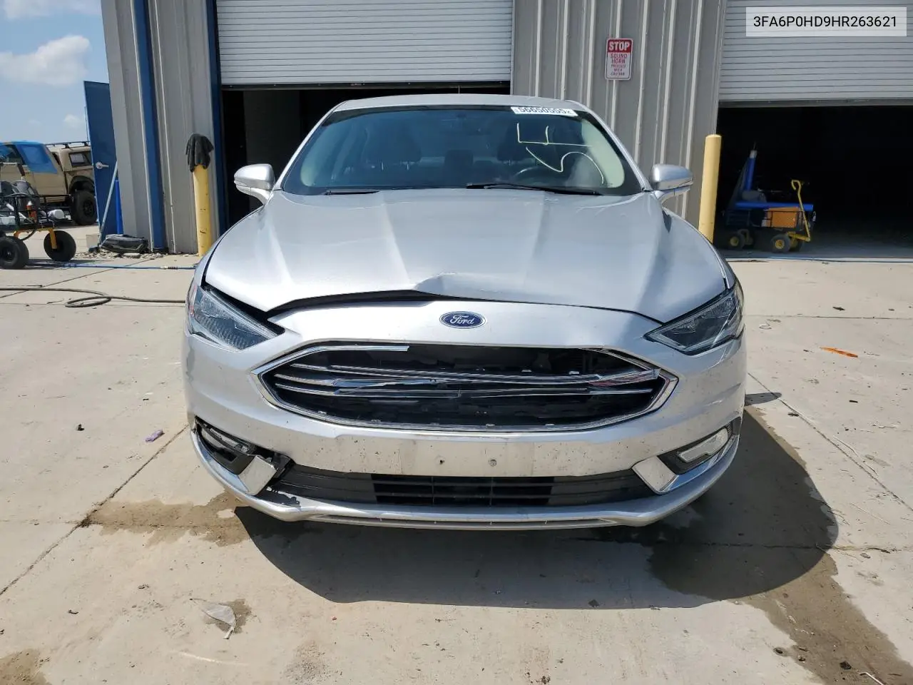 2017 Ford Fusion Se VIN: 3FA6P0HD9HR263621 Lot: 56650555