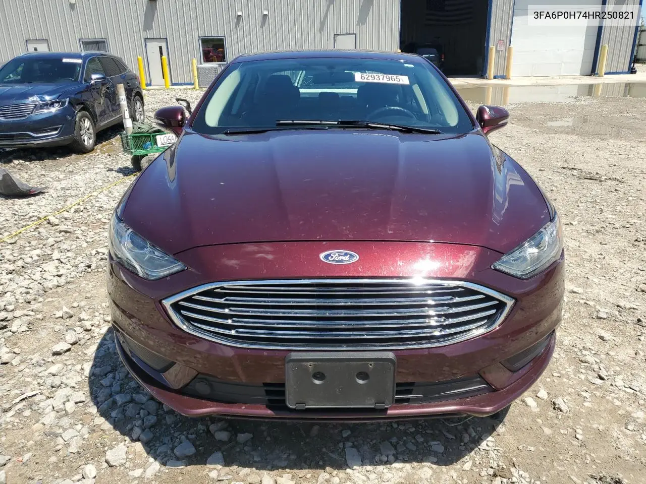2017 Ford Fusion Se VIN: 3FA6P0H74HR250821 Lot: 62937965