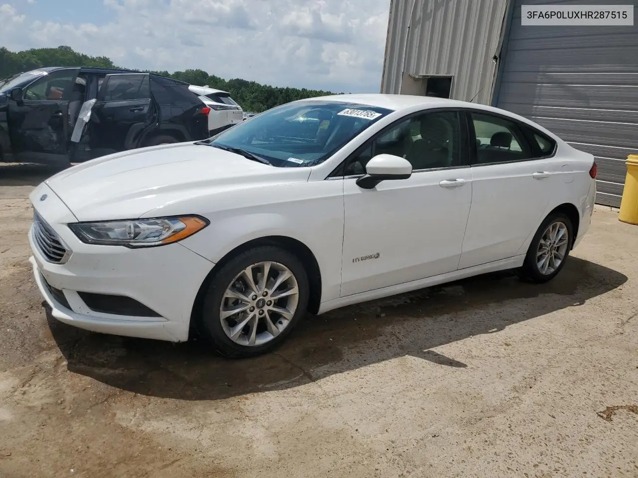 2017 Ford Fusion Se Hybrid VIN: 3FA6P0LUXHR287515 Lot: 63013765