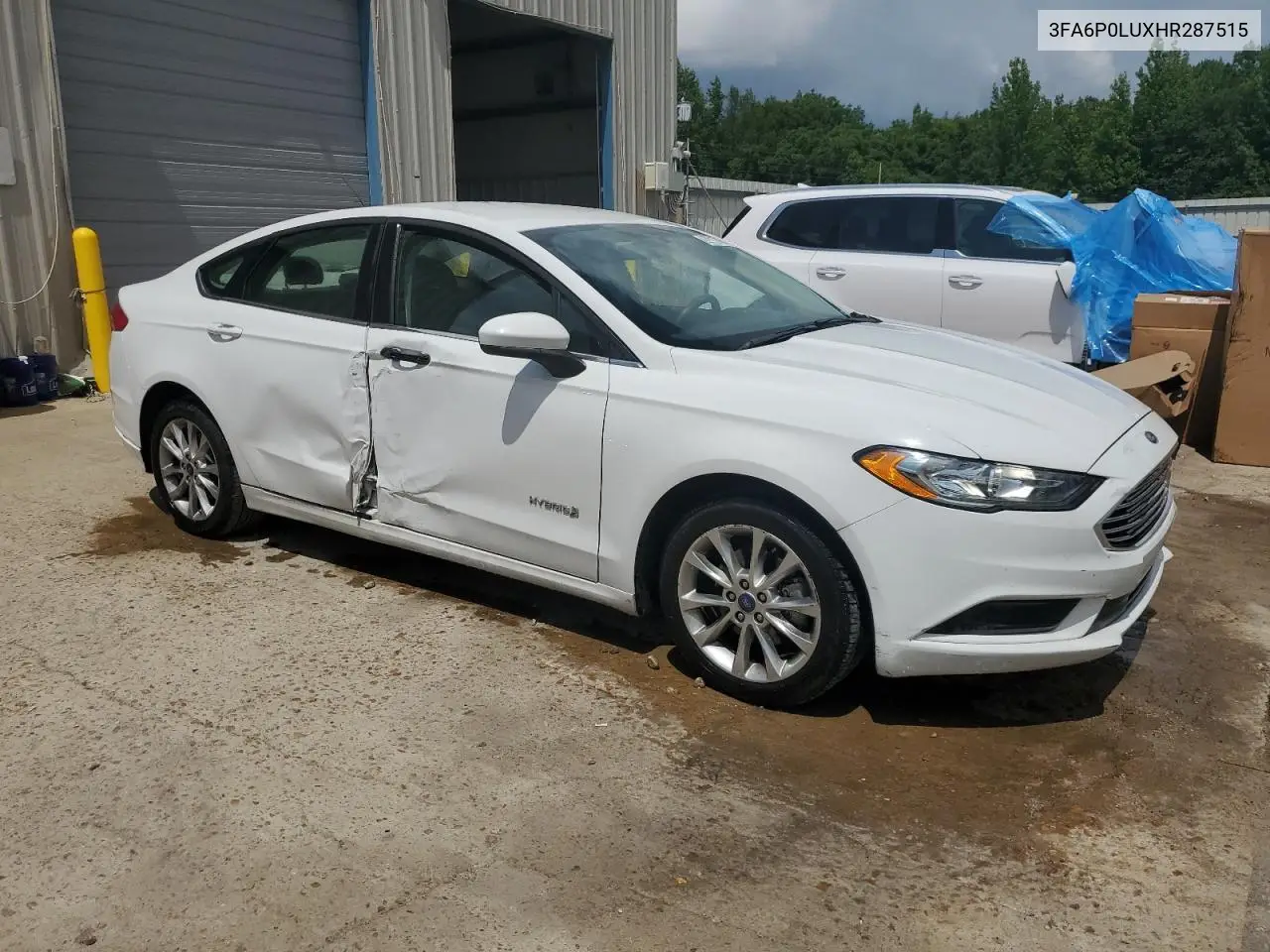 2017 Ford Fusion Se Hybrid VIN: 3FA6P0LUXHR287515 Lot: 63013765