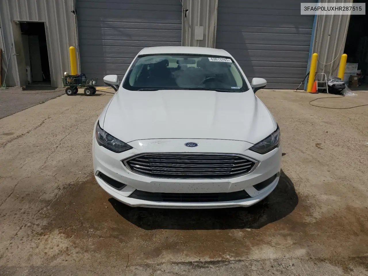 2017 Ford Fusion Se Hybrid VIN: 3FA6P0LUXHR287515 Lot: 63013765