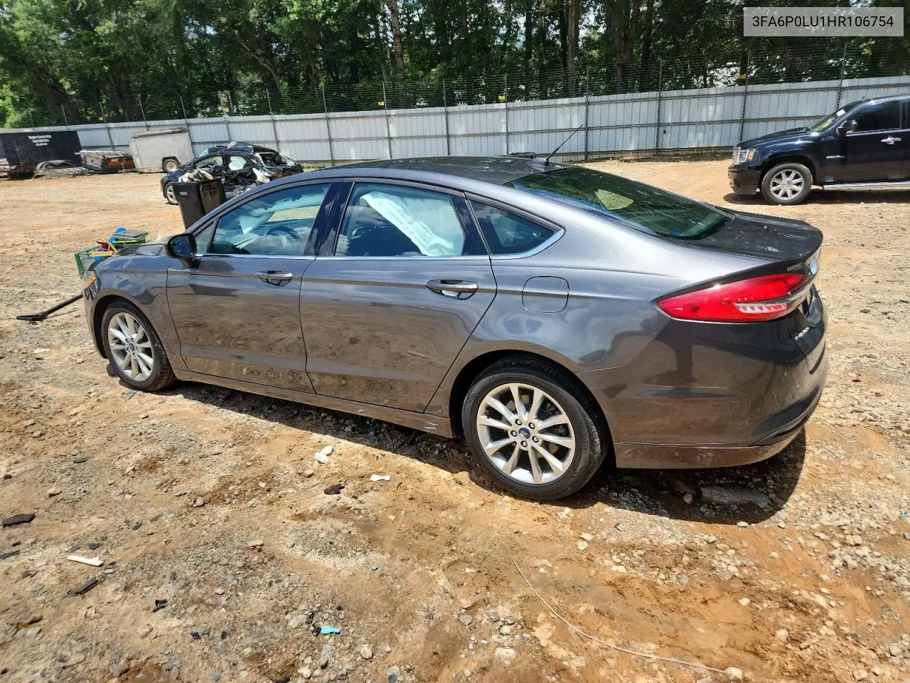 2017 Ford Fusion Se Hybrid VIN: 3FA6P0LU1HR106754 Lot: 63159605