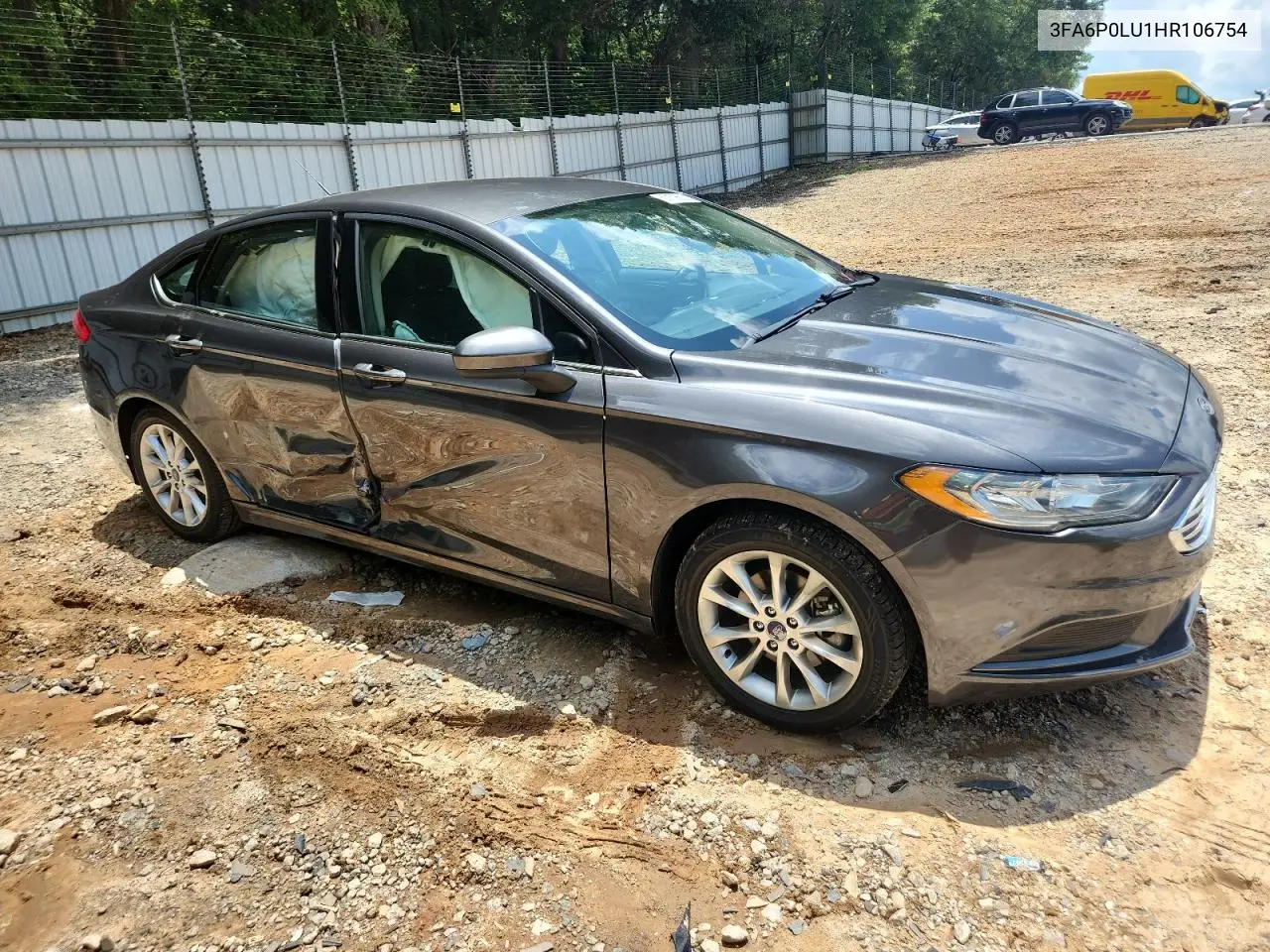 2017 Ford Fusion Se Hybrid VIN: 3FA6P0LU1HR106754 Lot: 63159605