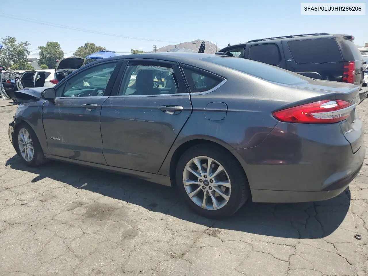 2017 Ford Fusion Se Hybrid VIN: 3FA6P0LU9HR285206 Lot: 63161245
