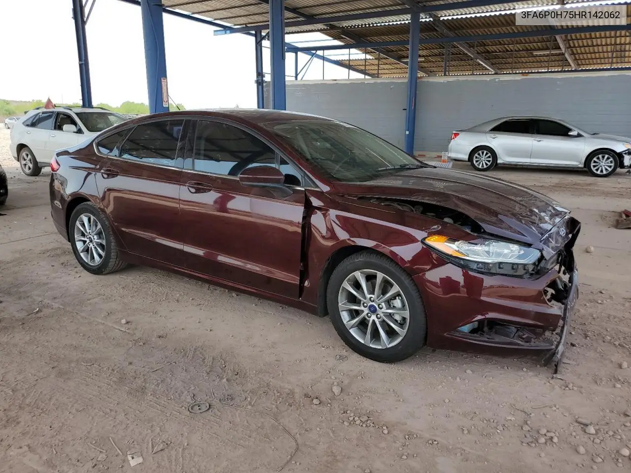 3FA6P0H75HR142062 2017 Ford Fusion Se
