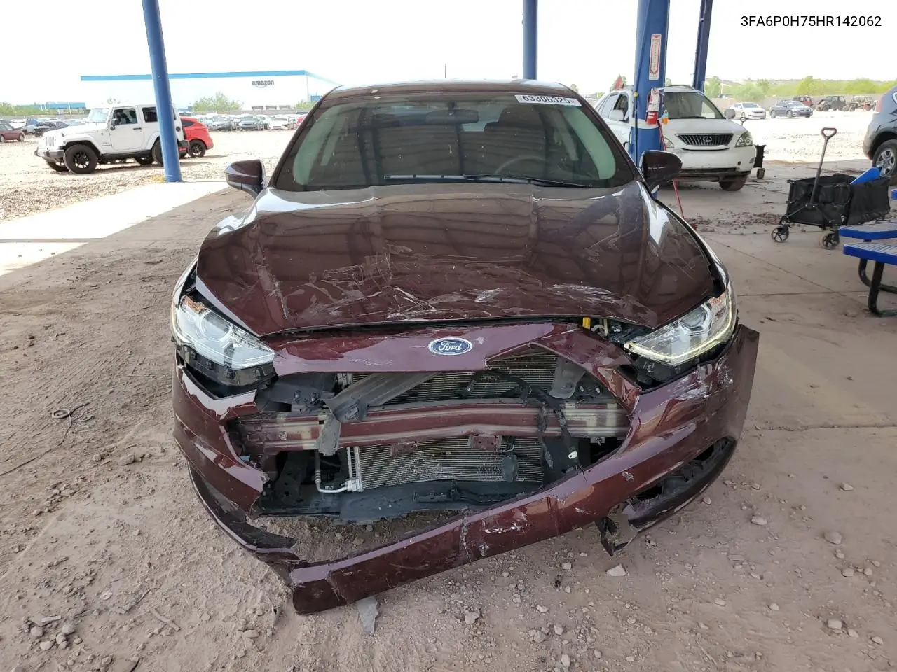 3FA6P0H75HR142062 2017 Ford Fusion Se