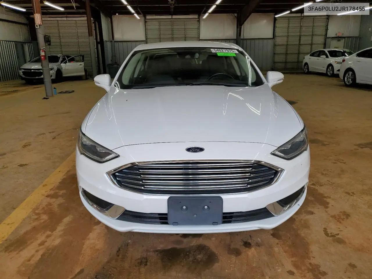 2018 Ford Fusion Se Hybrid VIN: 3FA6P0LU2JR178455 Lot: 54027975