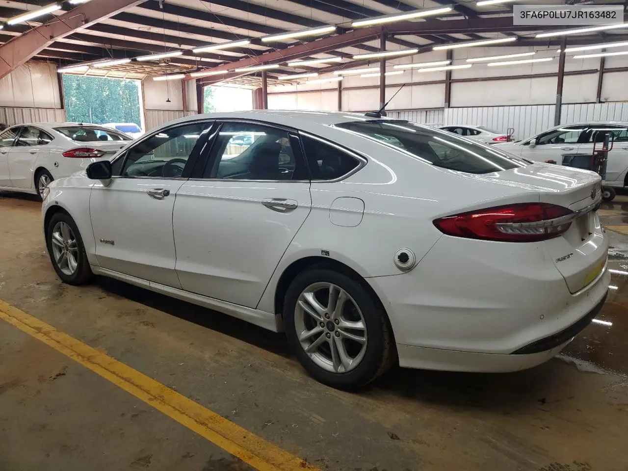 2018 Ford Fusion Se Hybrid VIN: 3FA6P0LU7JR163482 Lot: 54027985