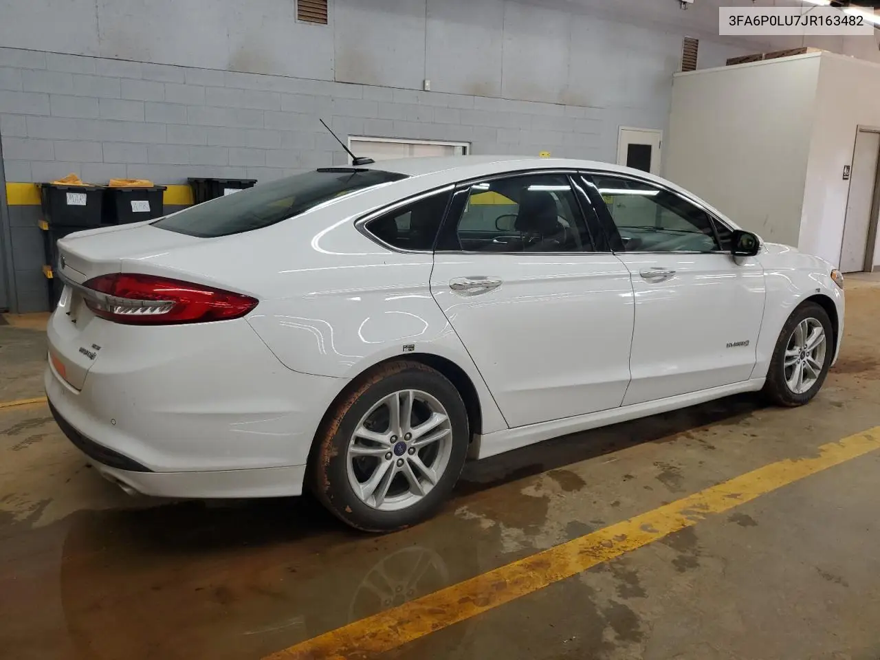 2018 Ford Fusion Se Hybrid VIN: 3FA6P0LU7JR163482 Lot: 54027985