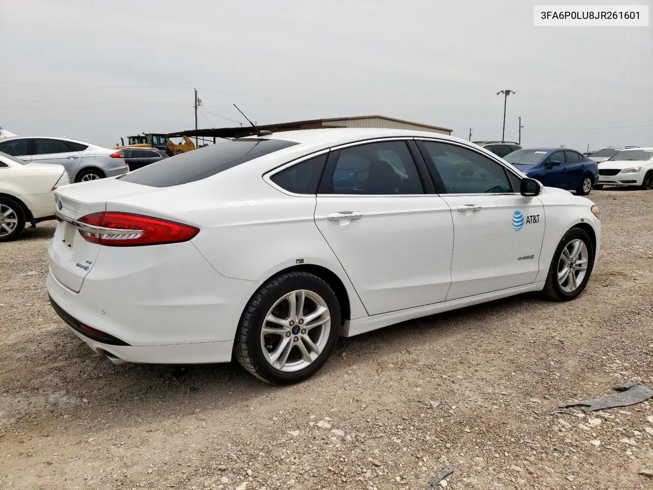 2018 Ford Fusion Se Hybrid VIN: 3FA6P0LU8JR261601 Lot: 54043965