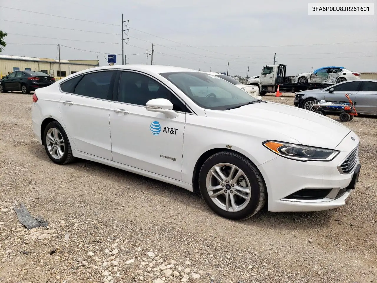 2018 Ford Fusion Se Hybrid VIN: 3FA6P0LU8JR261601 Lot: 54043965