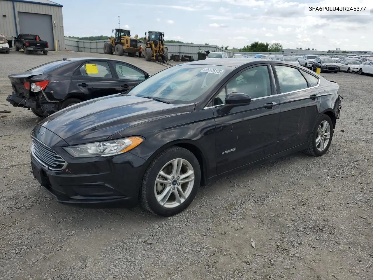 2018 Ford Fusion Se Hybrid VIN: 3FA6P0LU4JR245377 Lot: 56675125