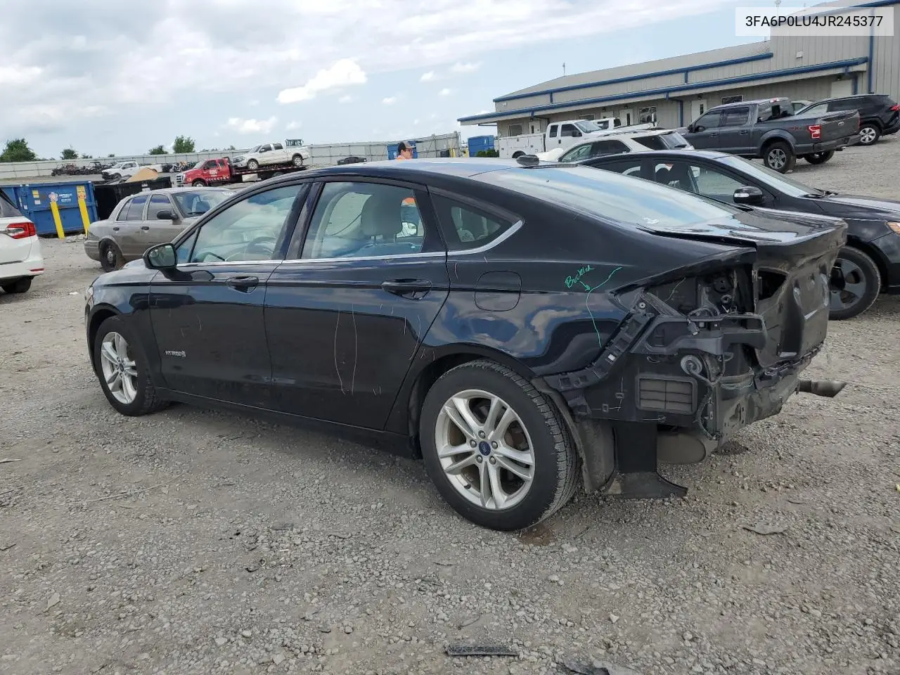 2018 Ford Fusion Se Hybrid VIN: 3FA6P0LU4JR245377 Lot: 56675125