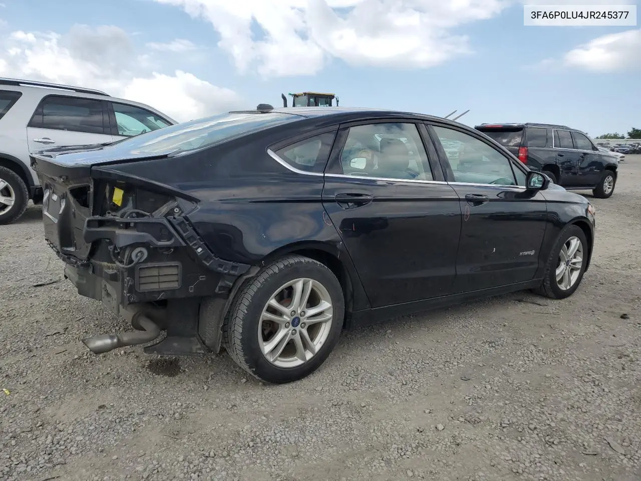 2018 Ford Fusion Se Hybrid VIN: 3FA6P0LU4JR245377 Lot: 56675125