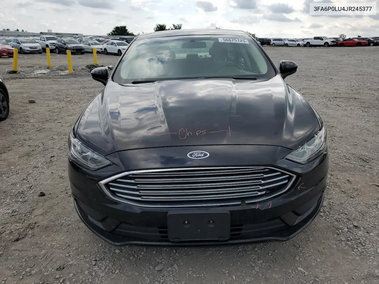 2018 Ford Fusion Se Hybrid VIN: 3FA6P0LU4JR245377 Lot: 56675125