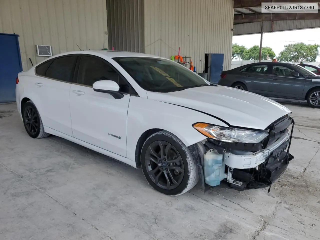 2018 Ford Fusion Se Hybrid VIN: 3FA6P0LU2JR137730 Lot: 62861835