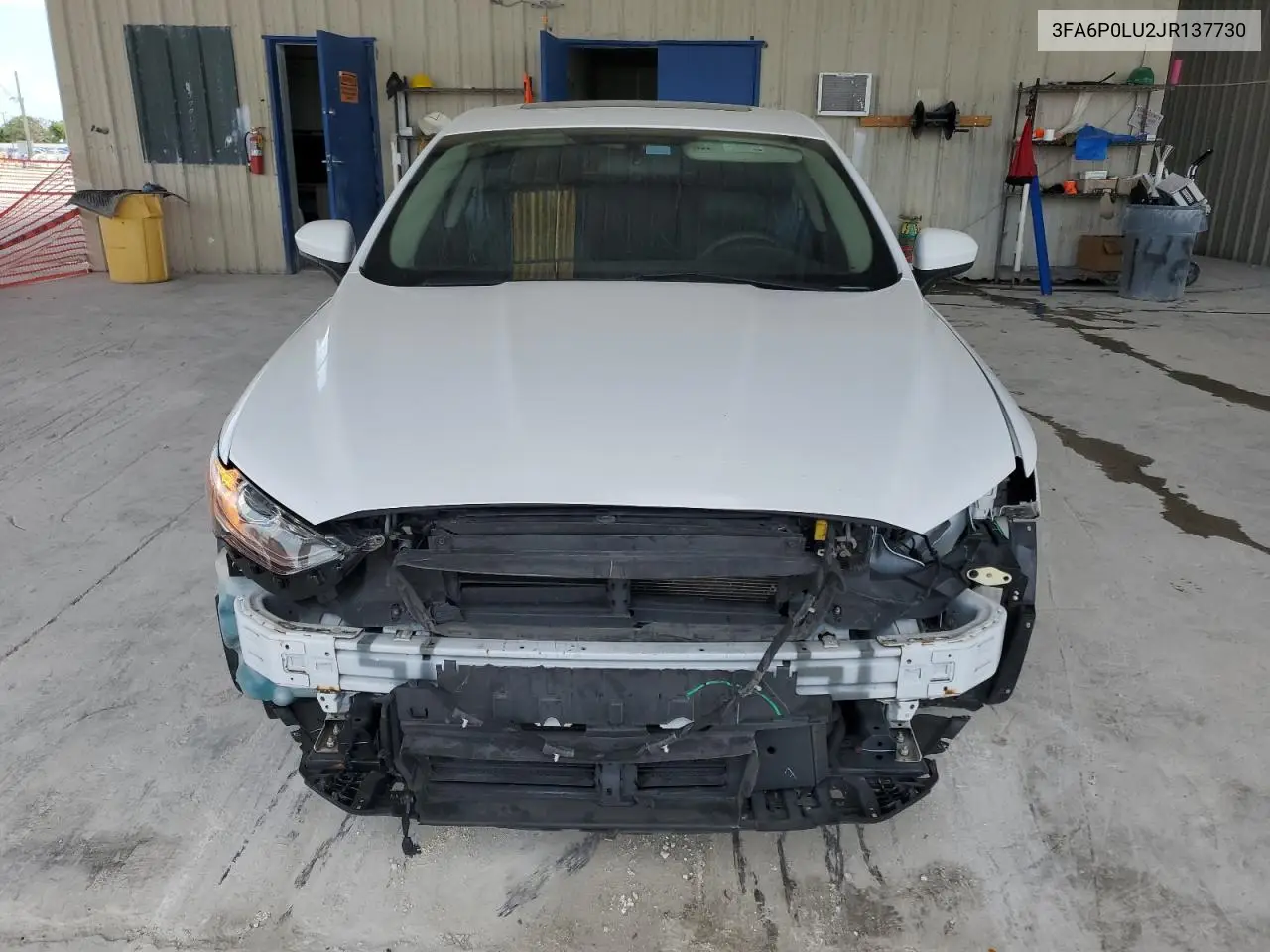 2018 Ford Fusion Se Hybrid VIN: 3FA6P0LU2JR137730 Lot: 62861835