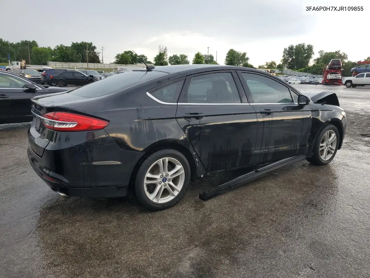2018 Ford Fusion Se VIN: 3FA6P0H7XJR109855 Lot: 62866975
