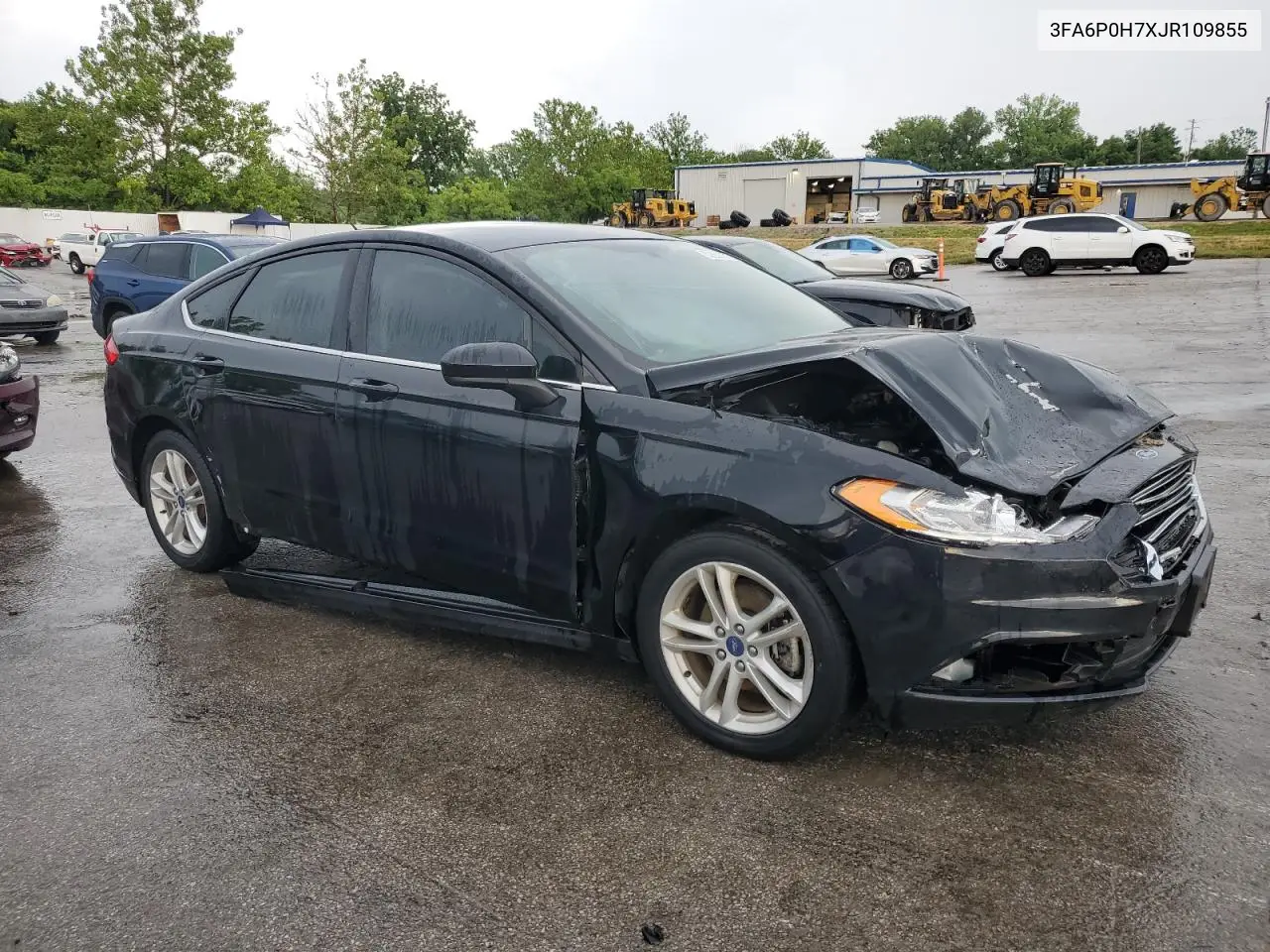 2018 Ford Fusion Se VIN: 3FA6P0H7XJR109855 Lot: 62866975