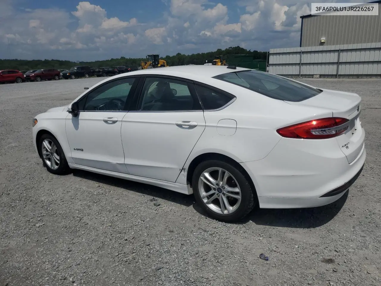 2018 Ford Fusion Se Hybrid VIN: 3FA6P0LU1JR226267 Lot: 63196475