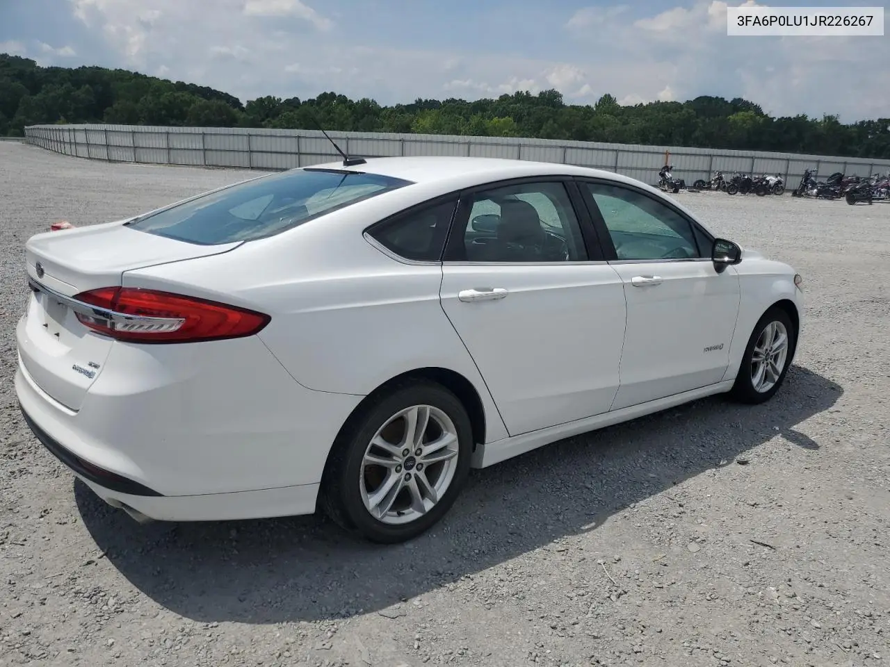 2018 Ford Fusion Se Hybrid VIN: 3FA6P0LU1JR226267 Lot: 63196475