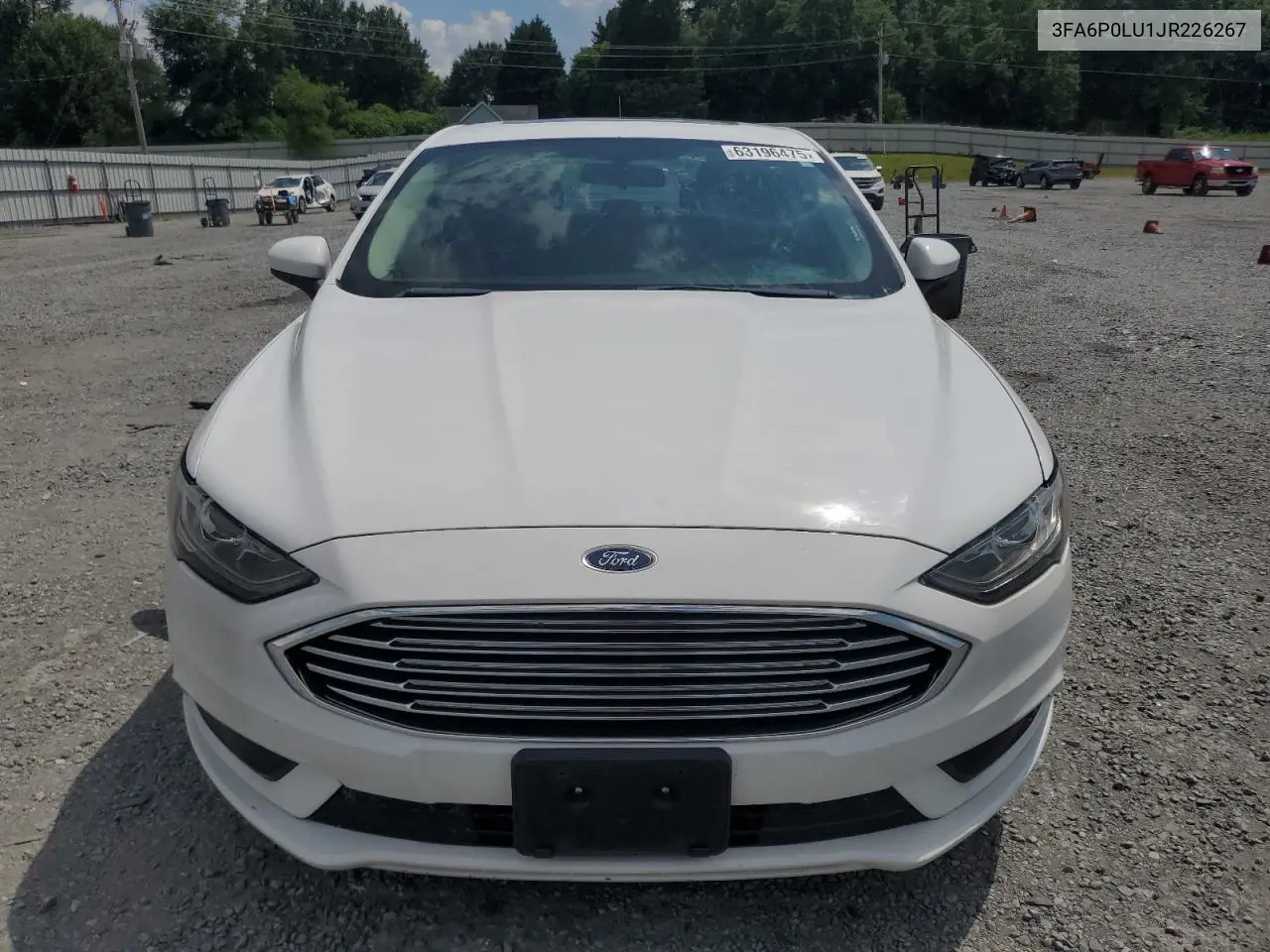 2018 Ford Fusion Se Hybrid VIN: 3FA6P0LU1JR226267 Lot: 63196475