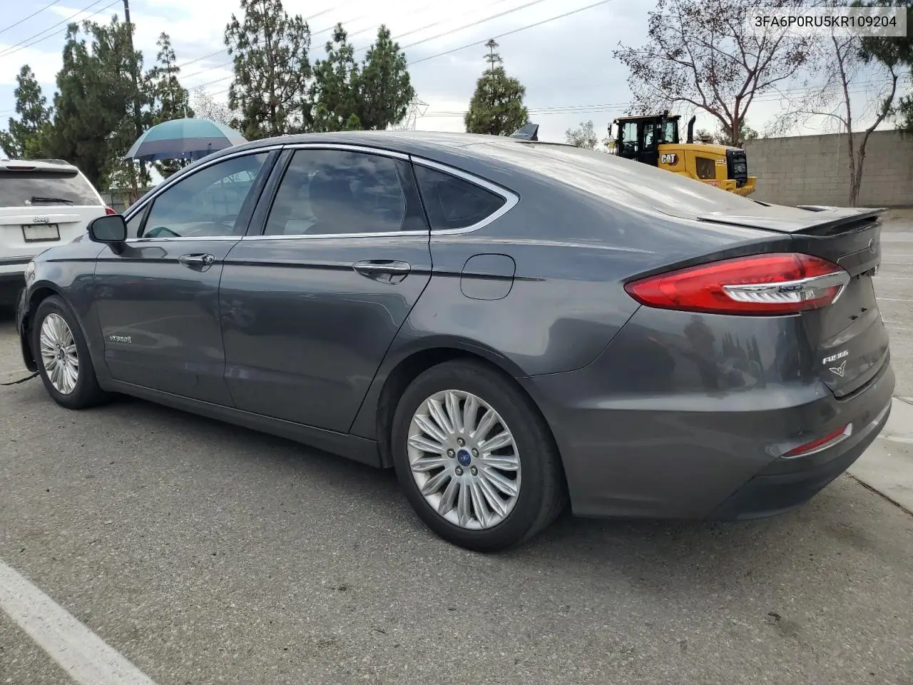 2019 Ford Fusion Titanium VIN: 3FA6P0RU5KR109204 Lot: 65646825