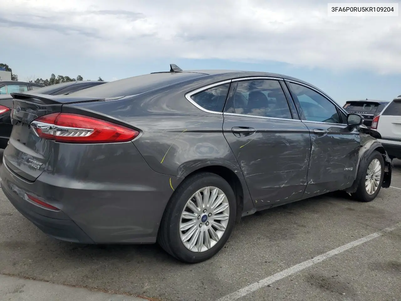 2019 Ford Fusion Titanium VIN: 3FA6P0RU5KR109204 Lot: 65646825