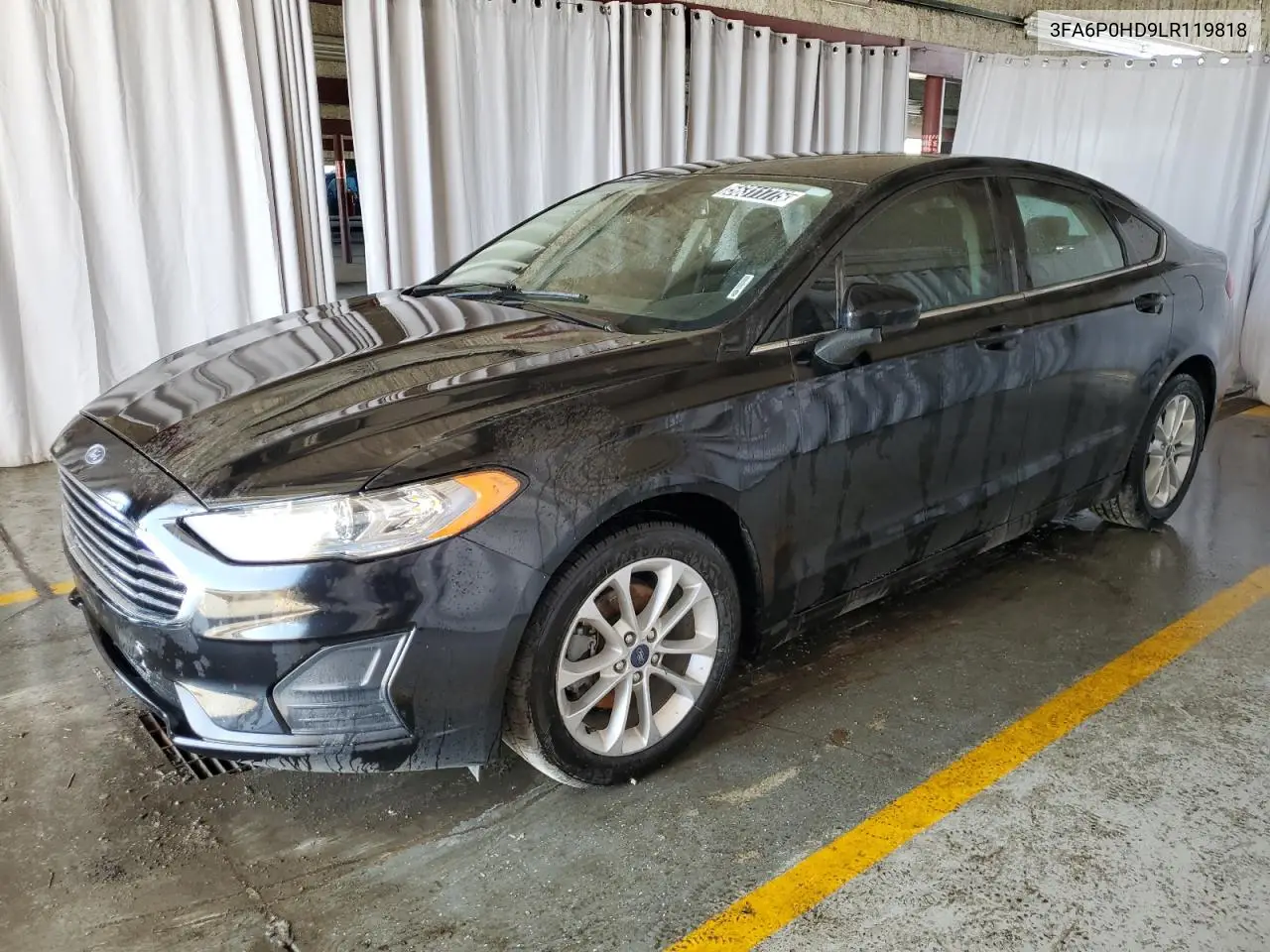 2020 Ford Fusion Se VIN: 3FA6P0HD9LR119818 Lot: 56311775