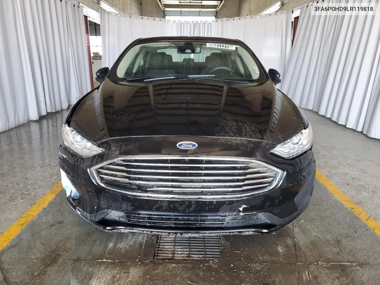 2020 Ford Fusion Se VIN: 3FA6P0HD9LR119818 Lot: 56311775