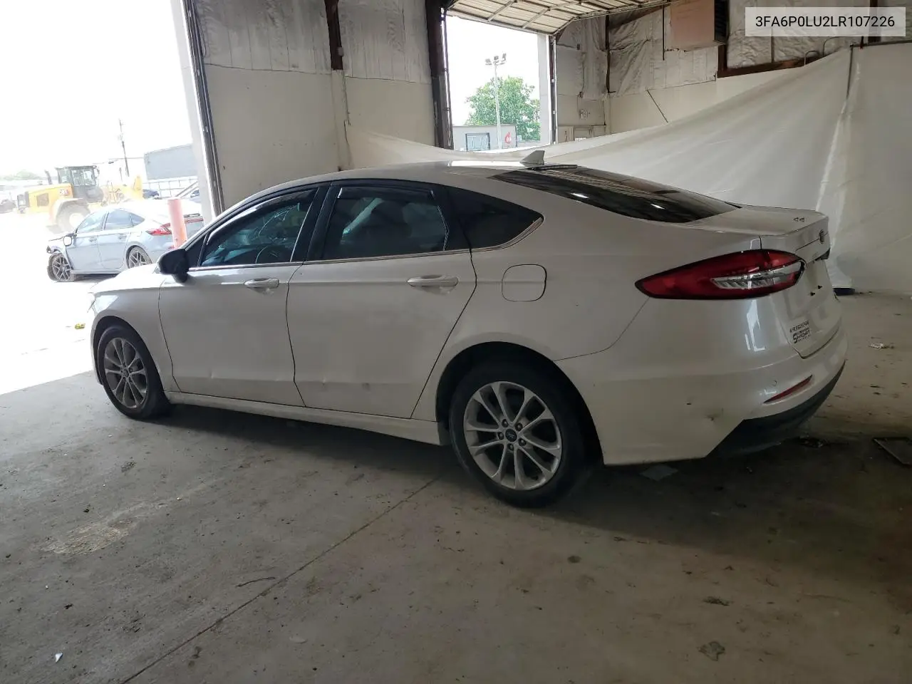 2020 Ford Fusion Se VIN: 3FA6P0LU2LR107226 Lot: 62708635