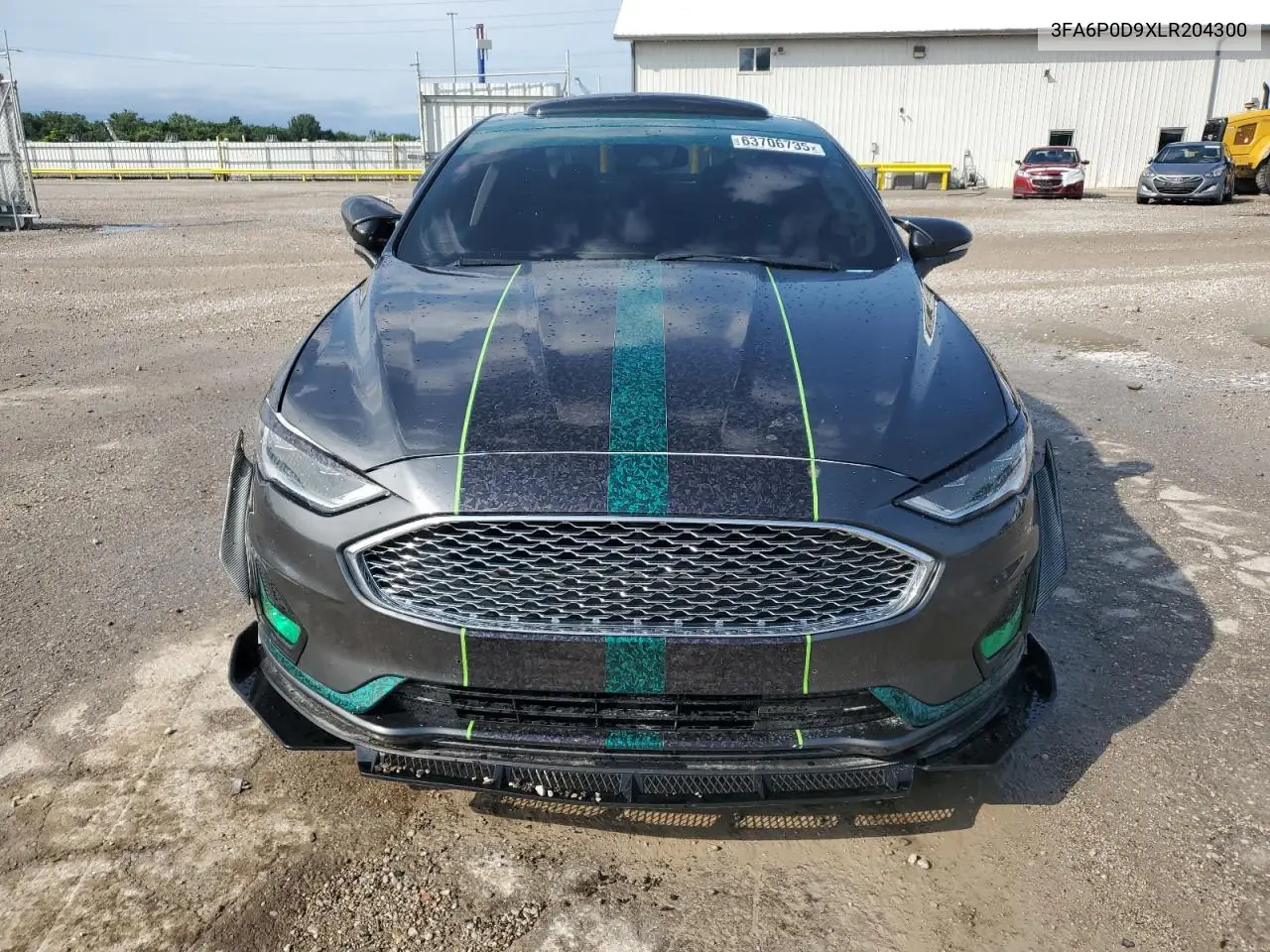 2020 Ford Fusion Titanium VIN: 3FA6P0D9XLR204300 Lot: 63706735