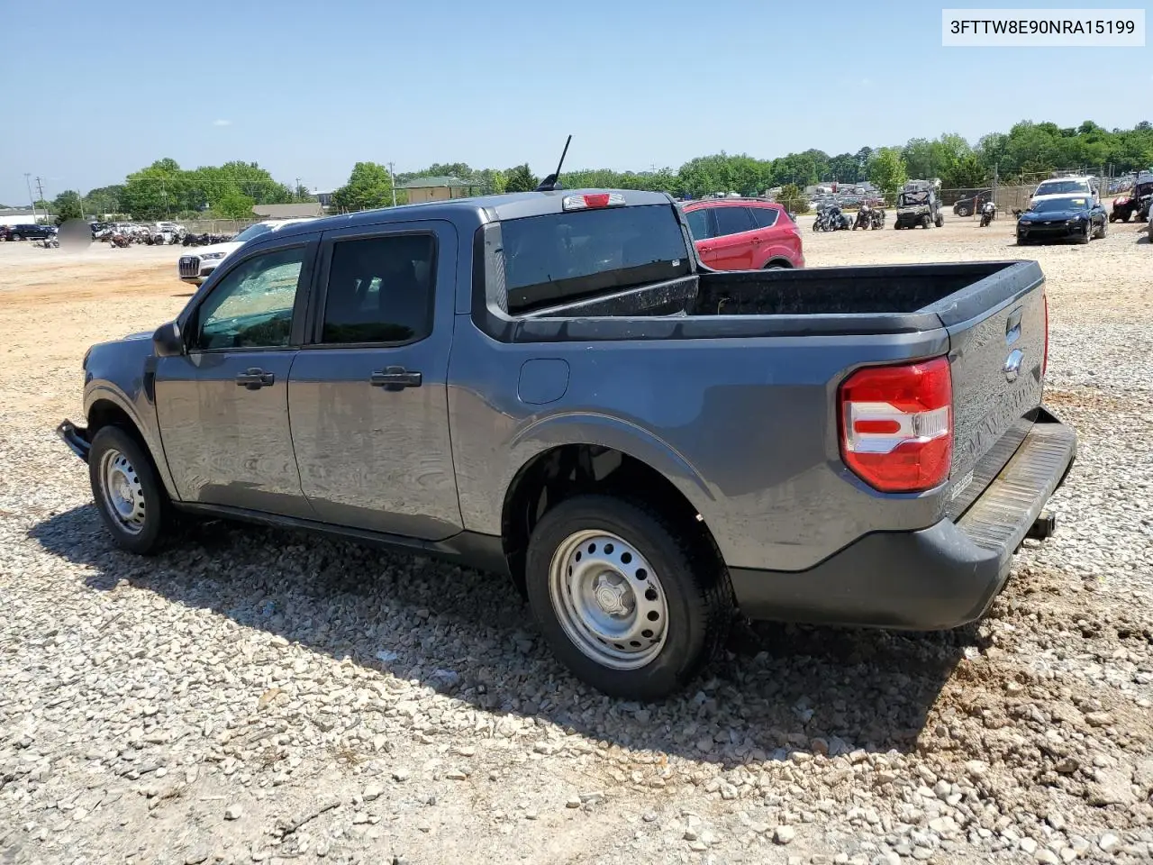 2022 Ford Maverick Xl VIN: 3FTTW8E90NRA15199 Lot: 54901985