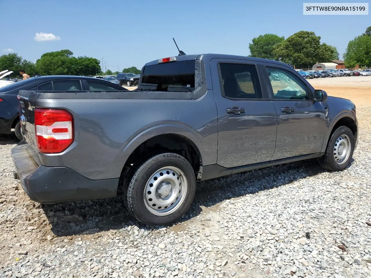 2022 Ford Maverick Xl VIN: 3FTTW8E90NRA15199 Lot: 54901985