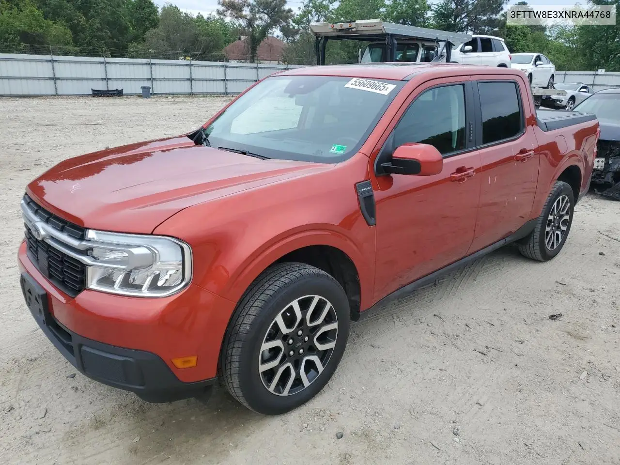 2022 Ford Maverick Xl VIN: 3FTTW8E3XNRA44768 Lot: 55609665