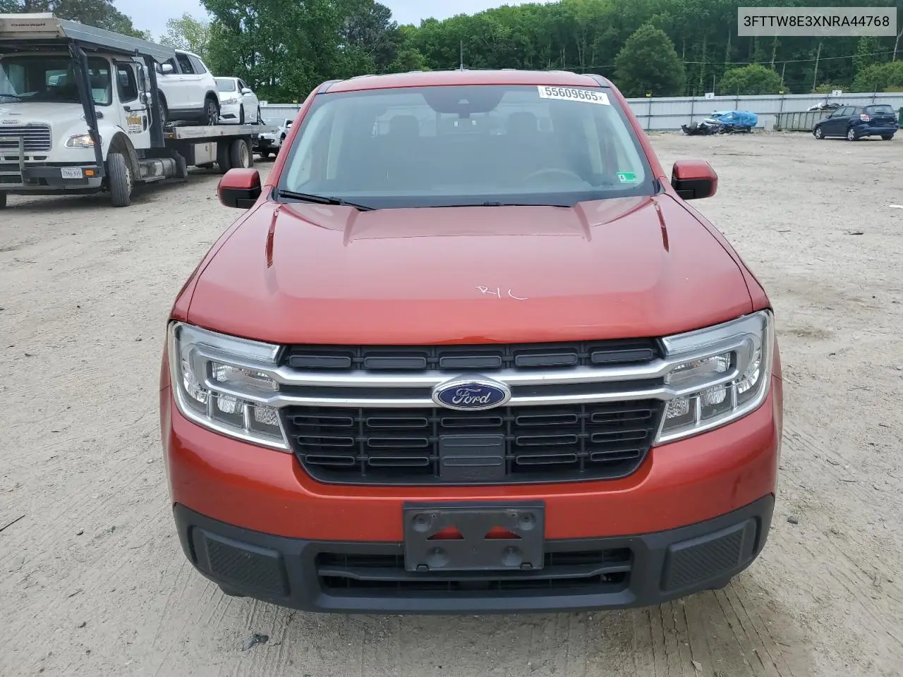 2022 Ford Maverick Xl VIN: 3FTTW8E3XNRA44768 Lot: 55609665