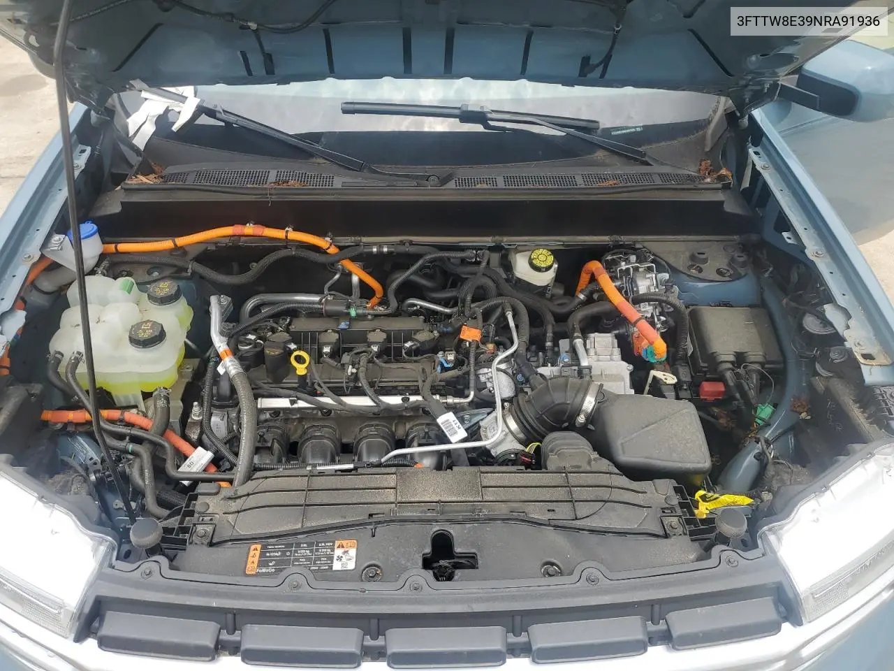 2022 Ford Maverick Xl VIN: 3FTTW8E39NRA91936 Lot: 56234815