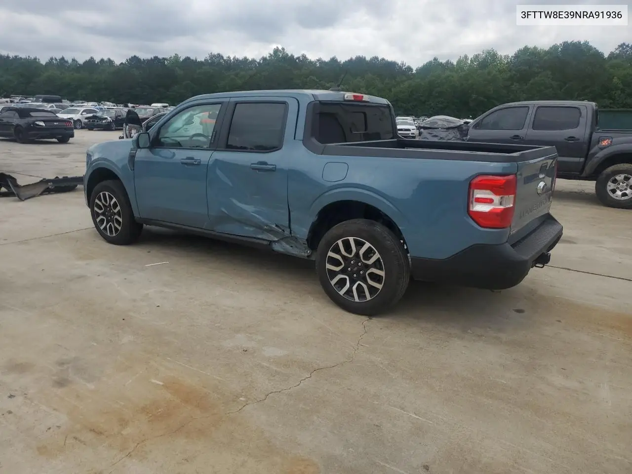 2022 Ford Maverick Xl VIN: 3FTTW8E39NRA91936 Lot: 56234815