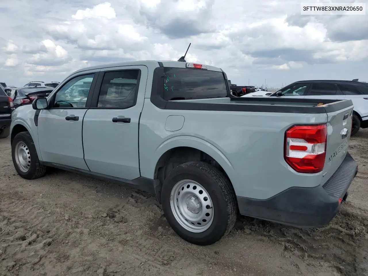 2022 Ford Maverick Xl VIN: 3FTTW8E3XNRA20650 Lot: 56334995