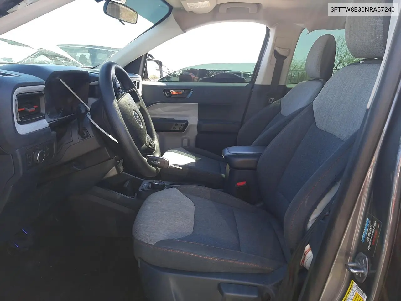 2022 Ford Maverick Xl VIN: 3FTTW8E30NRA57240 Lot: 56586005