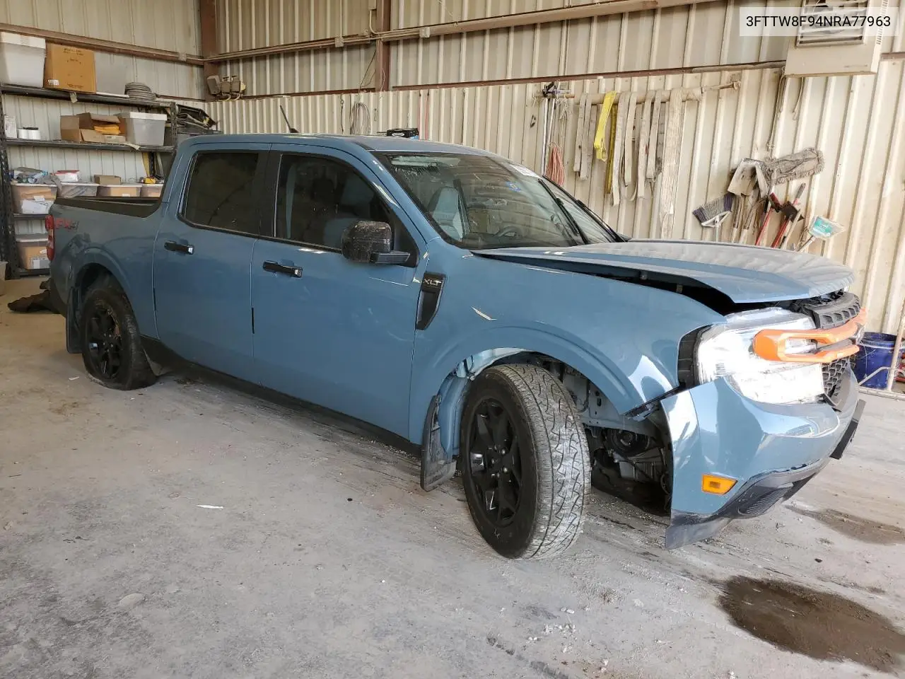 2022 Ford Maverick Xl VIN: 3FTTW8F94NRA77963 Lot: 56691115