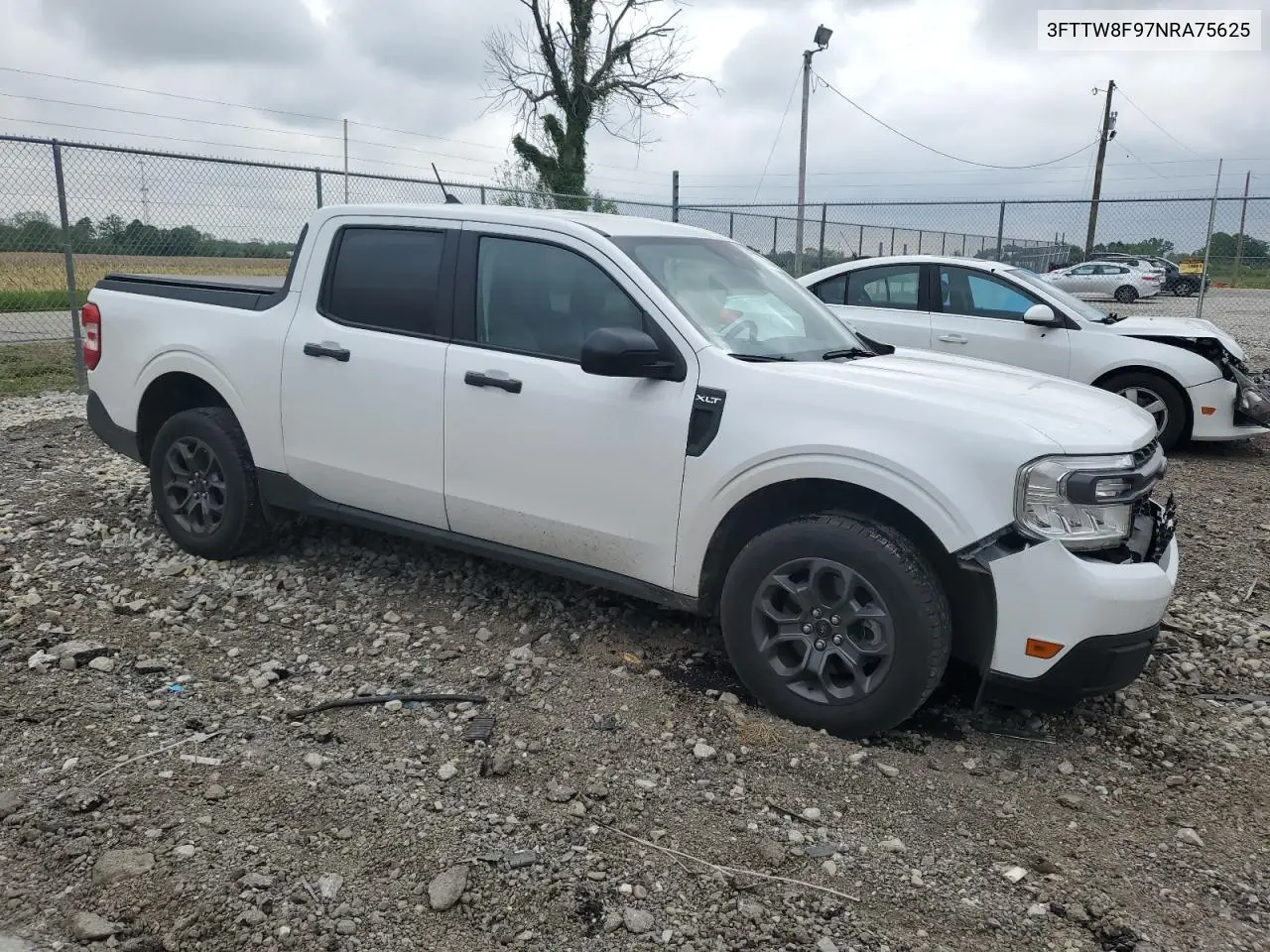 2022 Ford Maverick Xl VIN: 3FTTW8F97NRA75625 Lot: 56860485