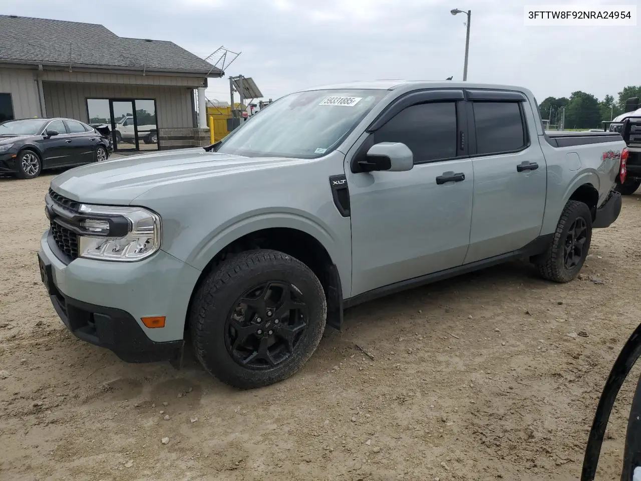 2022 Ford Maverick Xl VIN: 3FTTW8F92NRA24954 Lot: 59331885