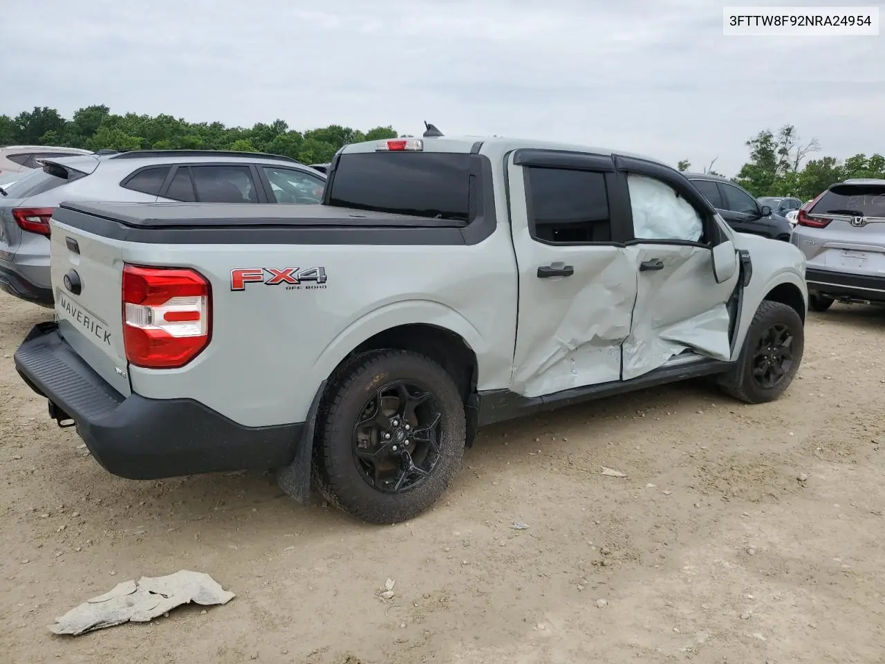 2022 Ford Maverick Xl VIN: 3FTTW8F92NRA24954 Lot: 59331885