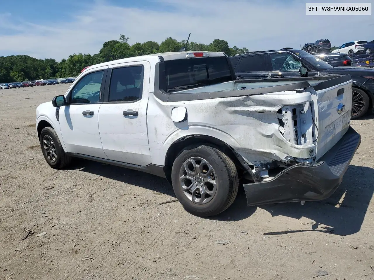 2022 Ford Maverick Xl VIN: 3FTTW8F99NRA05060 Lot: 62312165