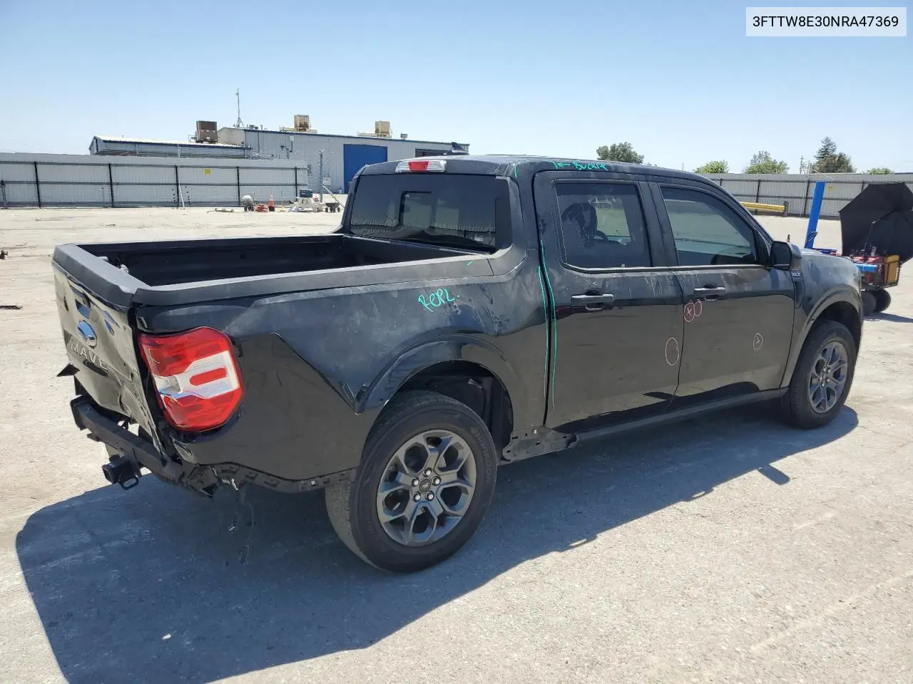 2022 Ford Maverick Xl VIN: 3FTTW8E30NRA47369 Lot: 62479465