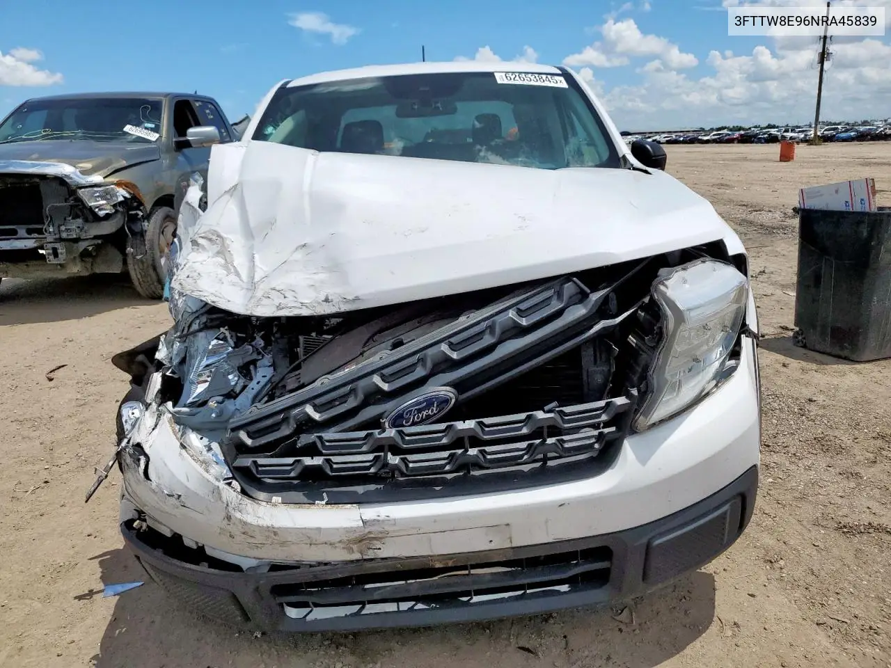 2022 Ford Maverick Xl VIN: 3FTTW8E96NRA45839 Lot: 62653845