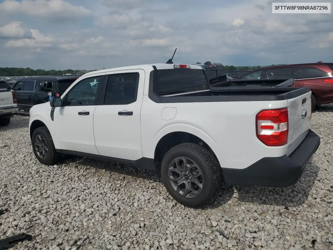 2022 Ford Maverick Xl VIN: 3FTTW8F98NRA87296 Lot: 62715335